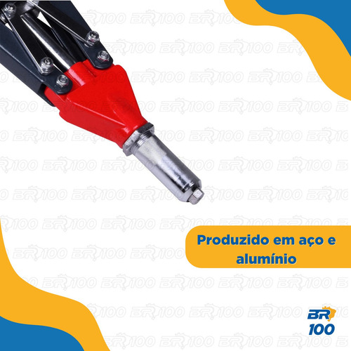 Alicate Rebitador Profissional Alavanca 5 Pontas 21'' Worker