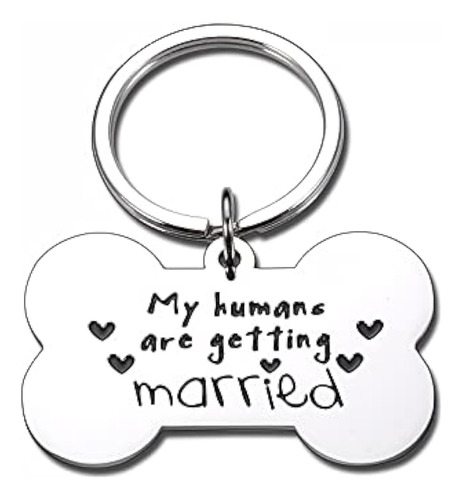 Mis Humanos Se Están Casando Etiquetas Para Perros Personali