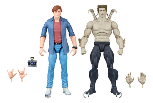 Peter Parker Smythe Spiderman 90's Animated Marvel Legends
