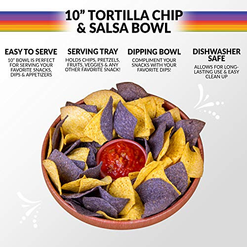 Taco Chip & Salsa Bowl Nostalgia Tuesday De 25 Cm Para Aperi