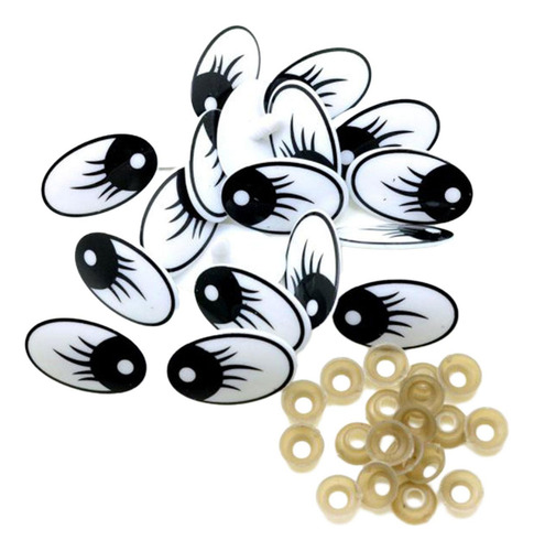 Muñeca Safety Eyes Craft Eyes Of, 2 Unidades, 20 Unidades