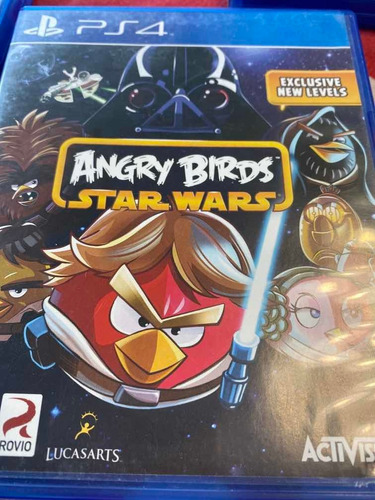 Juego Ps4 Angry Birds Starwars Usado Buen Estado