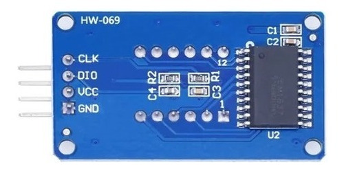 Módulo Tm1637 Display 7 Segmentos 4 Dígitos Arduino Diy Led