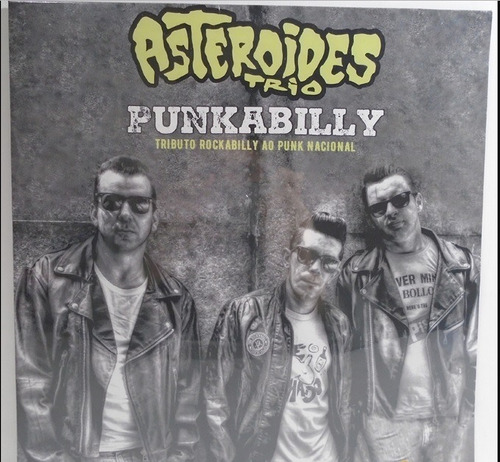 Asteroides Trio 2019 Punkabilly Tributo Rockabilly Punk Lp