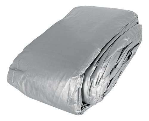 Lona Reforzada Gris 12 X 17 Mt Truper 15368
