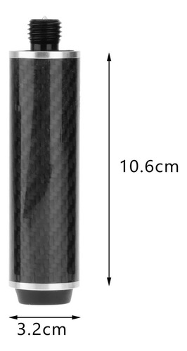 Snooker Cue Stick Extender Billiards Pool Longitud 10,6 Cm
