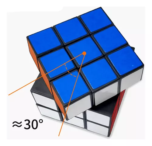 Cubo Mágico Grande 6 Centímetros 6x6 Profissional Clássico