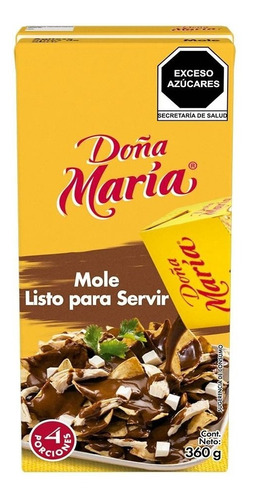 Mole Listo Para Servir Doña Maria 360 Gr