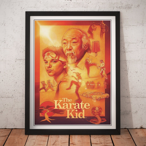 Cuadro Peliculas - Karate Kid - Movie Poster Fan