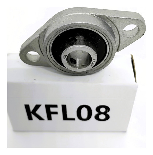 Kfl08 - Kit Com 04 Mancais Com Rolamento Para Eixos De 8mm