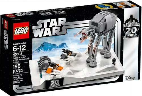 Lego Estar Wars Battle Of Hoth 20 Aniversario 40333