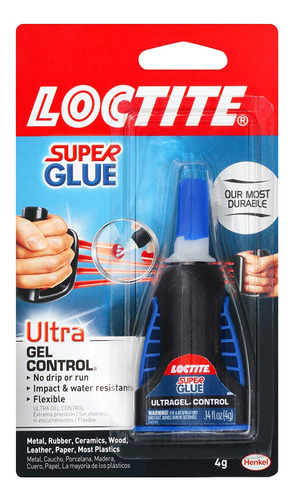 Loctite Super Glue Ultra Gel Control Botella Oz