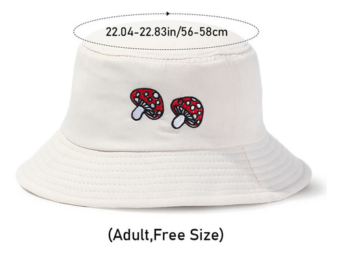 Sombrero For El Sol, Gorro De Pescador, Con Forma De Hongo,