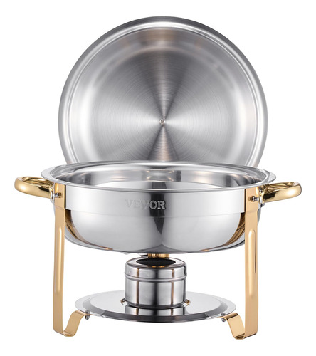 Juego De Platos Para Buffet Hafing Dish Vevor, 5 Litros, Paq