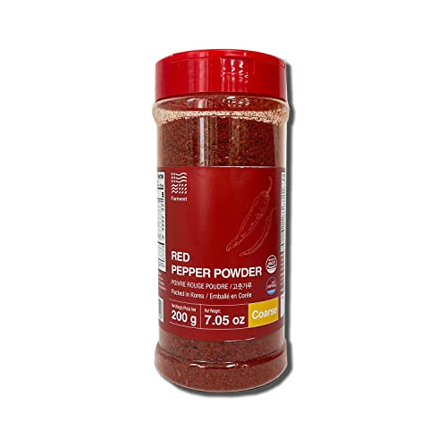 Farmeet Pimiento Rojo En Polvo 7oz - Gochugaru Coreano. Cond