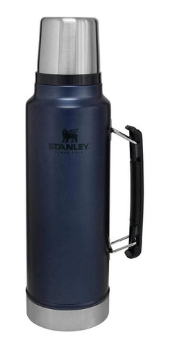 Imagen 1 de 4 de Termo Stanley Classic Legendary Bottle 1.5 QT de acero inoxidable nightfall