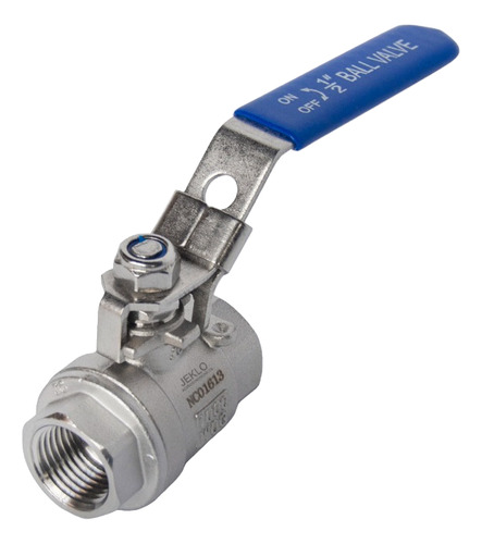 Válvula Esférica 1/2 Pulgada Roscada Inoxidable 304