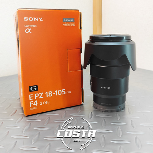 Lente Sony 18-105 F4 G Oss E-mount