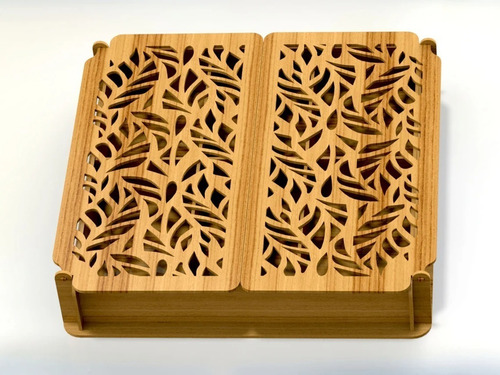 Caja De Madera 6 Divisiones Para Te Dulces Chocolates Cafe Madera