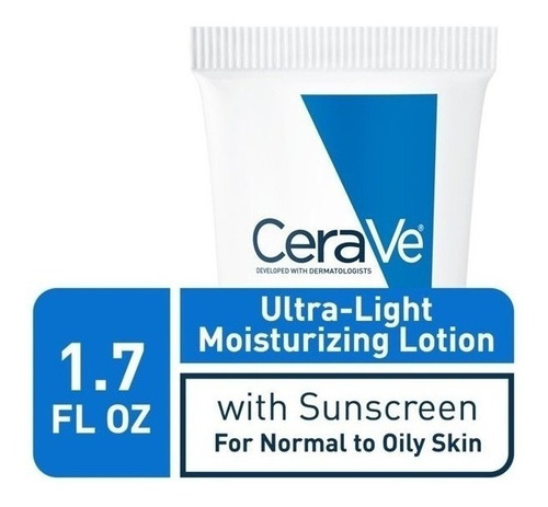 Cerave Ultra Light Spf30 Loción Hidratante 50ml Importada