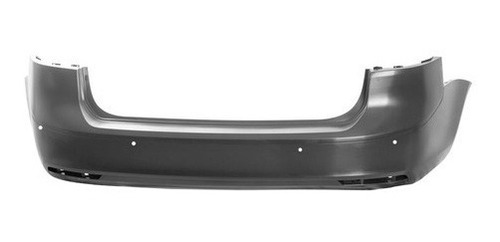 Paragolpe Tras. Negro Liso C/sensor Volkswagen Suran 2010-15