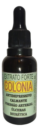 Extrato De Colônia 30ml (alpinia Zarumbet) 100% Orgânico