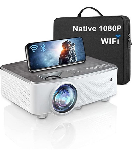 Proyector Bluetooth Wifi, Proyector De Película Native P H.