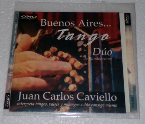 Juan Carlos Caviello Buenos Aires Tango Cd Kktus