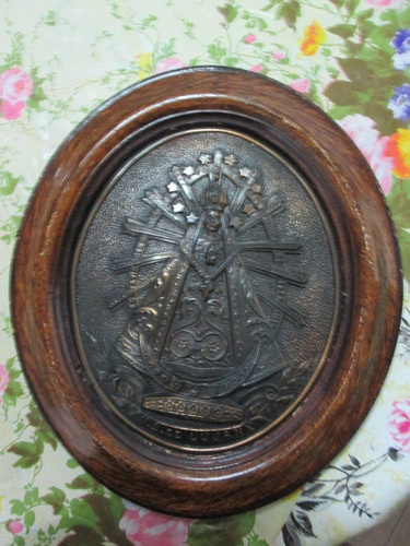 Virgen De Luján Cuadro Metal 