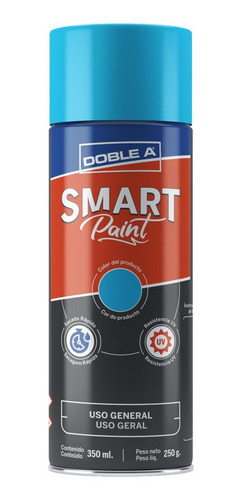 Esmalte En Aerosol Smart Paint Aa Celeste Ug 350 Ml/250g