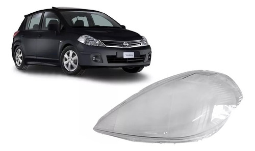 Lente Optica P/ Nissan Tiida 2009 2010 2011 2012 2013 2014 