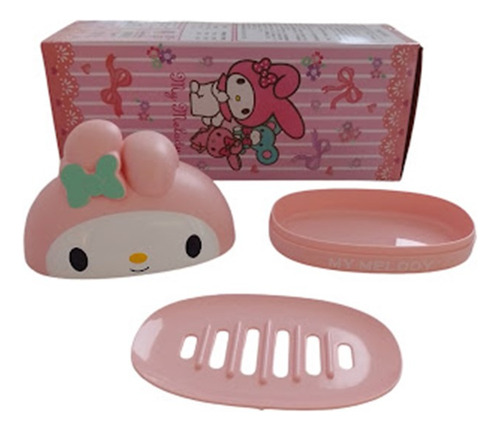 My Melody Sanrio Set De Baño 3 Piezas