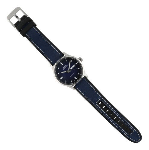050525 Reloj Mido Multifort Azul Plateado Azul (Usado)