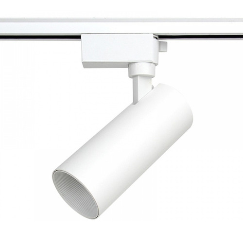 Foco De Riel Eco Monofasico Led 24° 30w Blanco / Hb Led