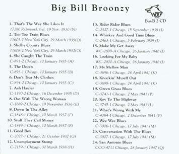 Broonzy Big Bill Big Bill Broonzy 1935-1947 Usa Impo .-&&·