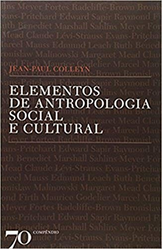 Libro Elementos De Antropologia Social E Cultural De Jean Pa