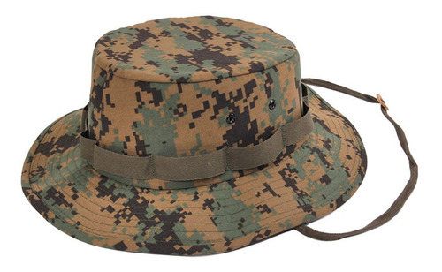 Sombrero Boonie Hat De Combate Camo Jungla Digital