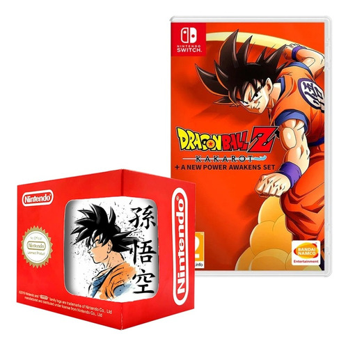 Dragon Ball Z Kakarot Nintendo Switch Y Taza