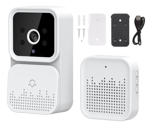 Cámara De Apartamento Doorbell Hd Con Alarma, Vídeo Home Sma