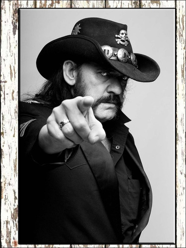 Cuadros Lemmy Motorhead Heavy Metal 72x45 Ideal Habitacion 