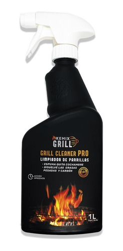 Limpiador De Parrillas/asadores 1 L Elimina La Grasa Pesadas