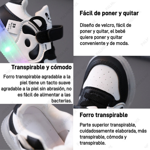 Zapatos De Tenis Deportivos Transpirables Para Niños Con Luz