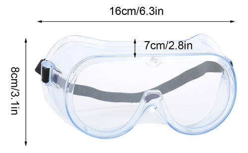 Gafas A Prueba De Polvo, 1 Unidad, Resistentes Al Viento, An