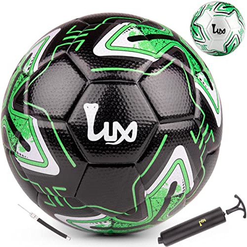 Lux Soccer Match Ball Tamaño 5 Con Manual Premium Gratis Bom