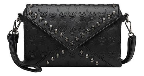 Bolso De Hombro Estilo Punk Con Forma De Calavera Callejera