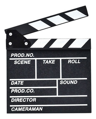 Director De Grabación De Vlogs, Claqueta, Tablilla, Escena D