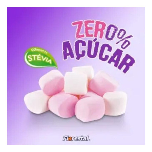 Kit C/3 Pacotes Marshmallow Zero Açucar Morango 70g