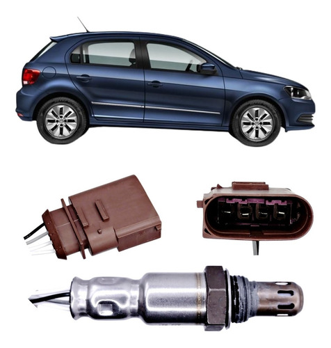 Sensor Oxigeno Vw Gol 1.6 2009-2016 Banco 2 Eco Co2 Control