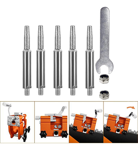 Juego De Brocas Para Afilador Dureza Para 5 Uds 5,5mm