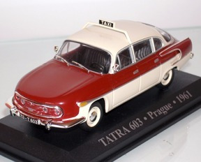 Tatra 603 Taxi  1 43  Colección 11 Cm Ixo Lindísimo 1961